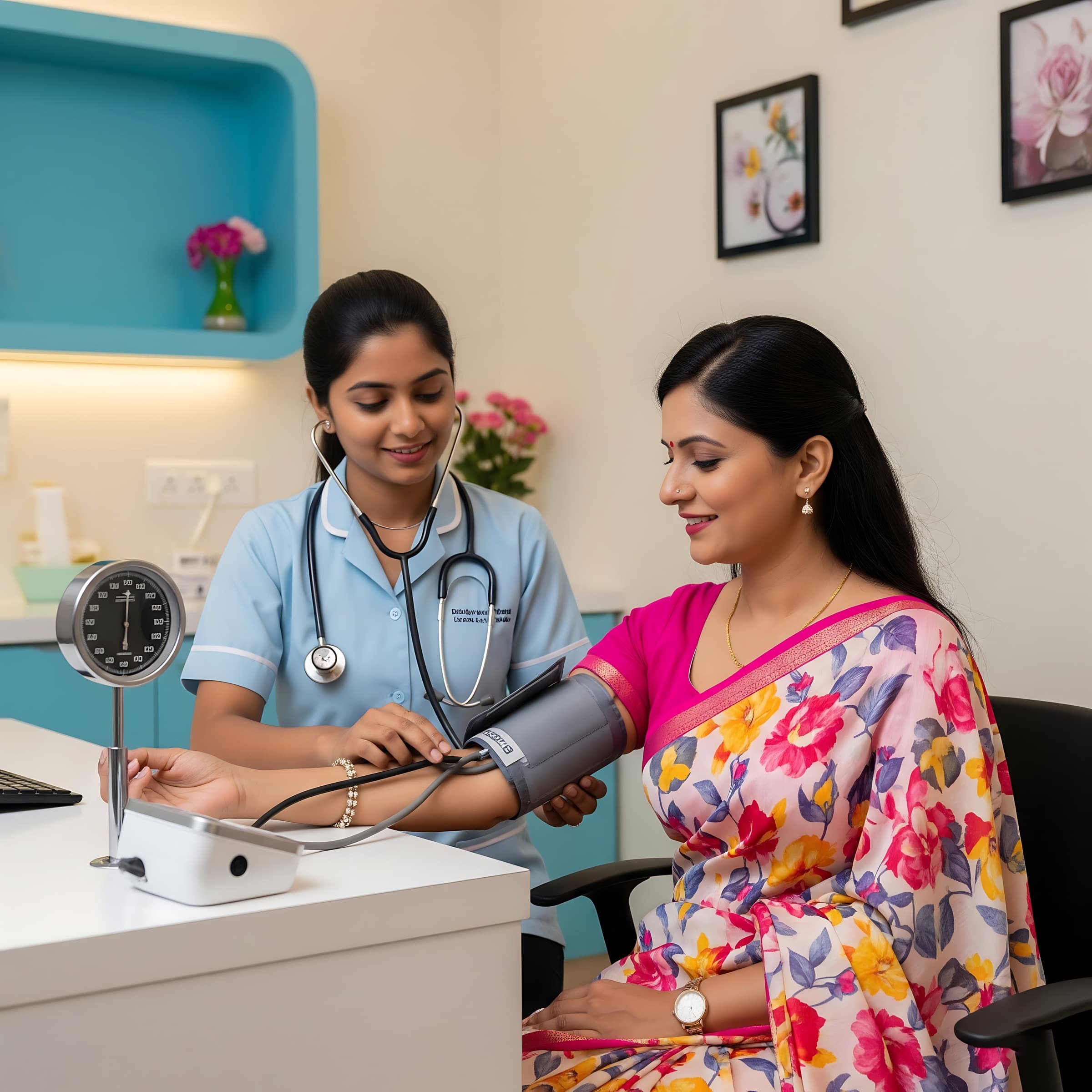 Antenatal Check-Ups consultation at M'Brace